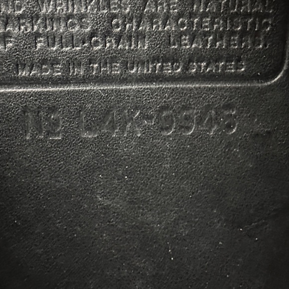 Coach Stewardess 9945 Vintage Black Glove Tanned Cowhide RARE FIND Made in USA - Picture 9 of 16